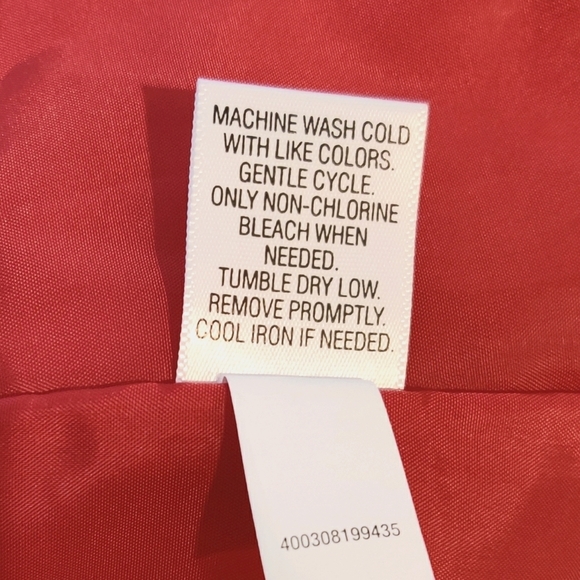 Croft & Barrow Quilted Red Vest Petite Extra Small - Picture 5 of 7